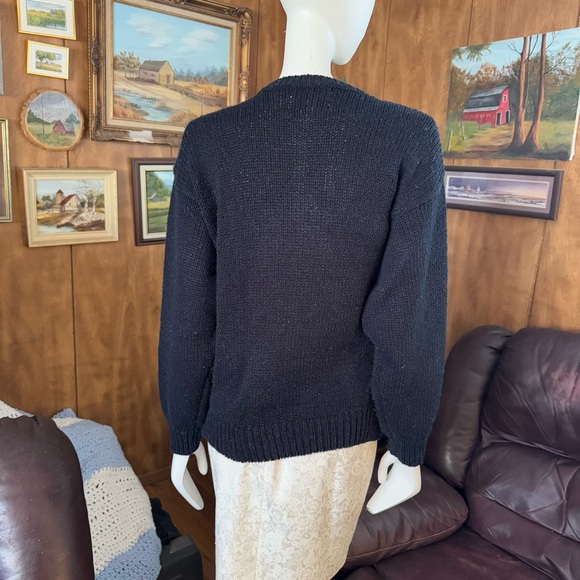 Vintage Floral Serenity Cottagecore Boho Sweater - Picture 3 of 4